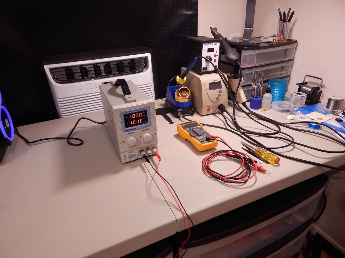 Console modding and repair Lab