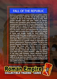 0007 - The Fall of the Republic - Roman Empire