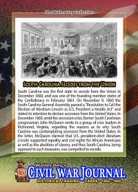 0010 - South Carolina Secedes from the Union