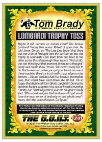 0024 - Lombardi Trophy Toss