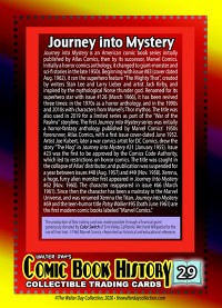 0029 - Journey into Mystery - #70 - July 1961