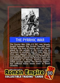 0030 - The Pyrric War - Roman Empire
