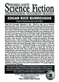 0005 Edgar Rice Burroughs