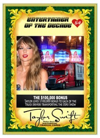 0054 - Taylor Swift = The $100,000 Bonus