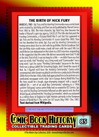 0085 - The Birth of Nick Fury - March 6 1963