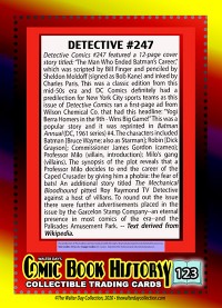 0123 - Detective Comics #247 - September, 1957