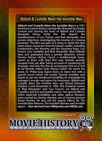 0129 - Abbott & Costello Meet the Invisible Man