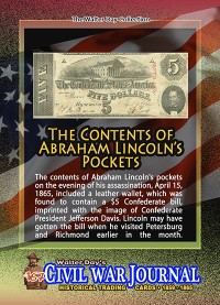 0167 - The Contents of Abraham Lincoln's Pockets