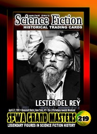 0219 - Lester Del Rey - SFWA Grand Master