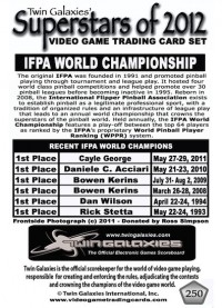 0250 IFPA9 World Championships
