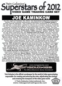 0273 Joe Kaminkow