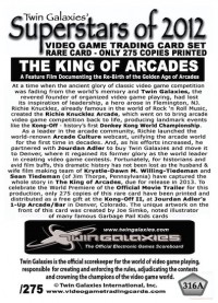 0316A The King Of Arcades