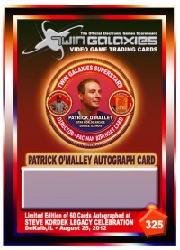0325A Patrick O'Malley Autograph