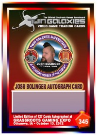 0345B Josh Bolinger Autograph