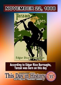 0035 - November 22, 1888 - Tarzan is Born
