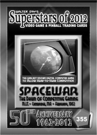 0355A 50th Anniversary Spacewar B&W