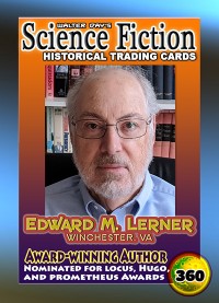 0360 - Edward M. Lerner - Winner of The Inaugural Canopus Award