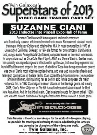 0573 Suzanne Cianni - Pinball HOF