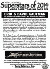 0632 Erik David Kaufman Doubles