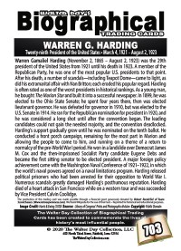 0703 Warren Gamaliel Harding