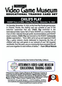 0071 - Childs Play - IVGHOF - Museum Set