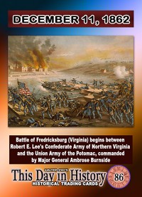 0086 - December 11, 1862 - Battle of Fredericksburg