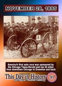 0095 - November 28, 1895 - America's First Auto Race
