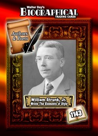 1143 William Strunk, Jr.