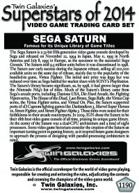 1190 Sega Saturn Console