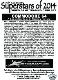 1291 Commodore 64 Console