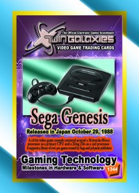 1344 Sega Genesis Console