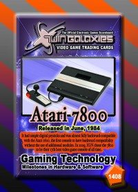 1408 Atari 7800 Consoles