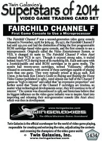 1434 Fairchild Channel F Console