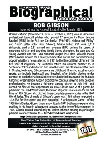 1611 - Biographical - American Baseball - Bob Gibson
