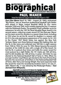 1625 - Paul Waner