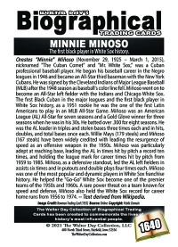 1640 - Minnie Minoso
