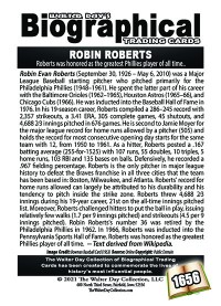 1656 - Biographical - American Baseball - Robin Roberts
