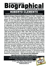1658 - Biographical - American Baseball - Roberto Clemente
