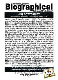 1661 - Biographical - American Baseball - Jim Bottomley