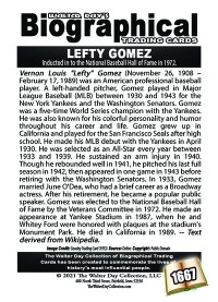 1667 - Lefty Gomez