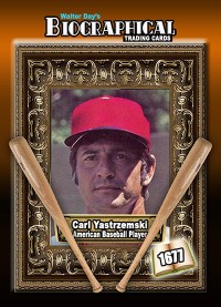 1677 - Biographical - American Baseball - Carl Yastrzemski