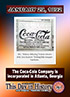0191- January 29, 1892 - Coca-Cola Company Incorporates in Atlanta, Georgia