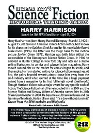 0212 - Harry Harrison - SFWA Grand Master