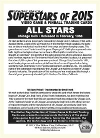 2186  All Stars - Chicago Coin