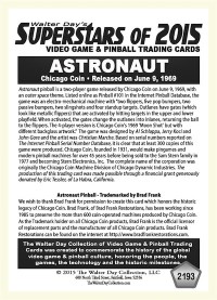 2193 Astronaut - Chicago Coin