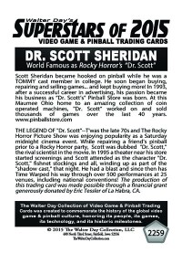 2259 - Dr. Scott Sheridan - Jim Schelberg Version
