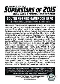 2400 Southern Fried Gameroom Expo