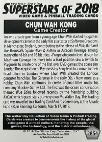 2854 - Chun Wah Kong - Game Designer