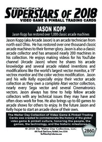 2860 - Jason Kopp - Arcade Jason