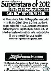 0300B - Gary Hatt Autograph Card